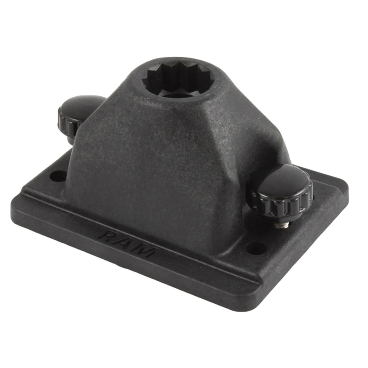 RAM Mounts RAM-114DTMU RAM ROD Deck and Track Base with Tightening Knobs - RAM-114DTMU