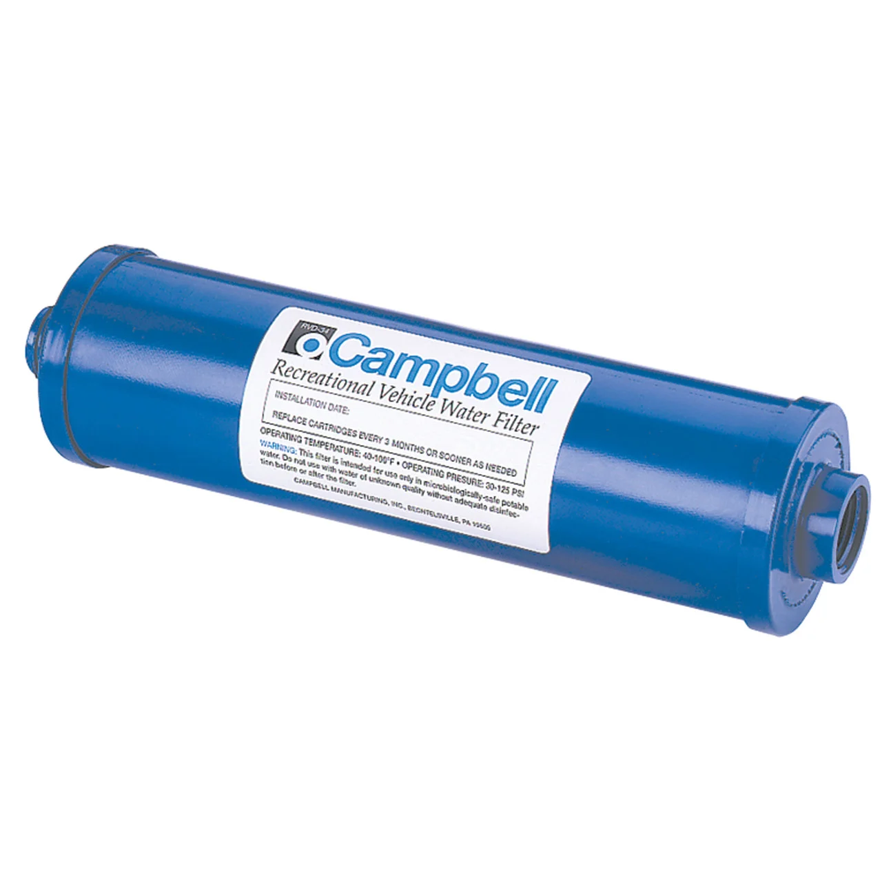 Campbell RVD-34 RV Pre-Tank Filter System (Disposable) - Filter Only - RVD-34