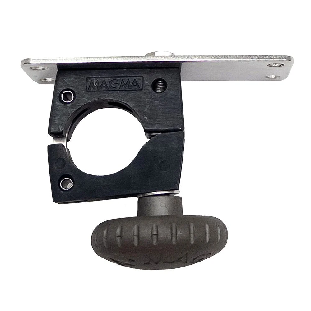 Magma Horizontal Round Rail Mount w/Knob - 1-1/2" – Marine Boat Replacement Part
