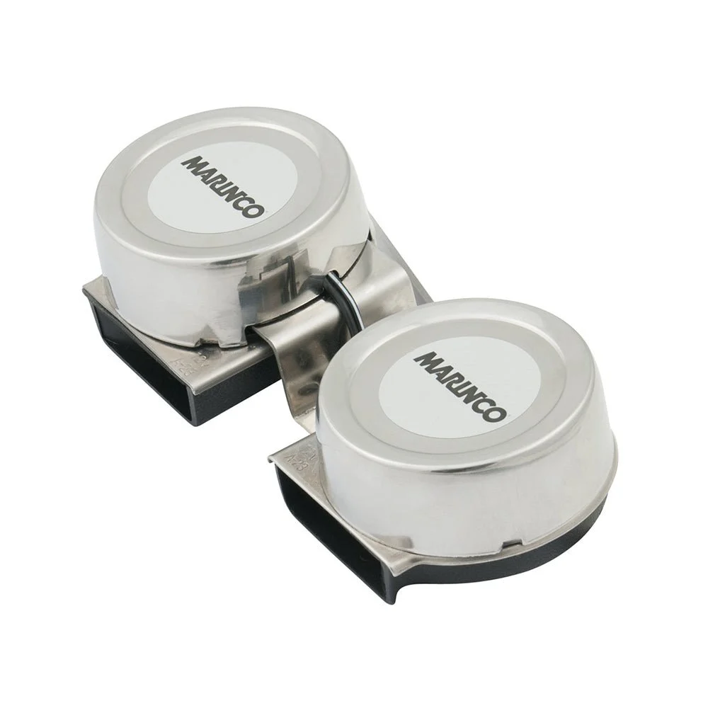 Marinco 12V Mini Twin Comapct Electric Horn – Marine Boat Replacement Part