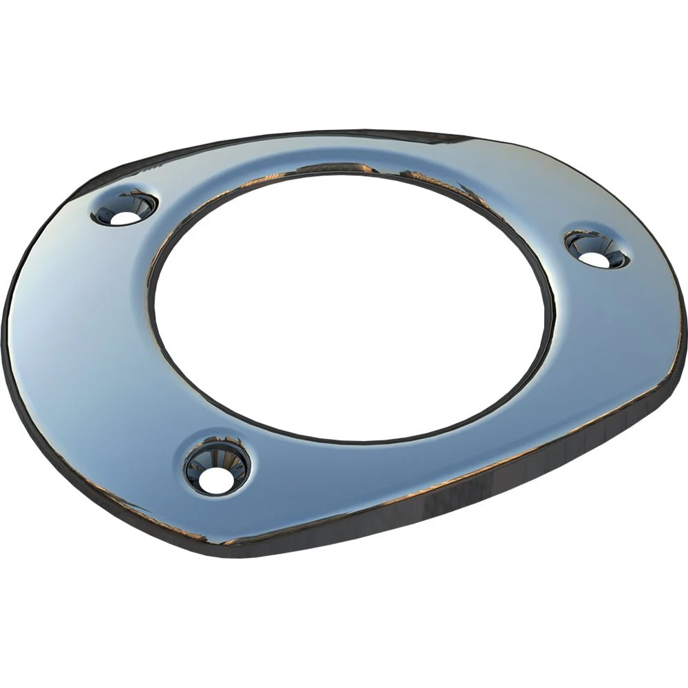 Mate Series Stainless Steel Cap f/Oval Plastic Rod Holders – Marine Boat Replacement Part