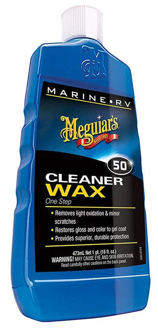 Meguiar One Step Cleaner Wax #50 - 16oz.