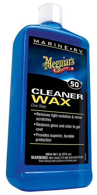Meguiar One Step Cleaner Wax #50 - Qt.