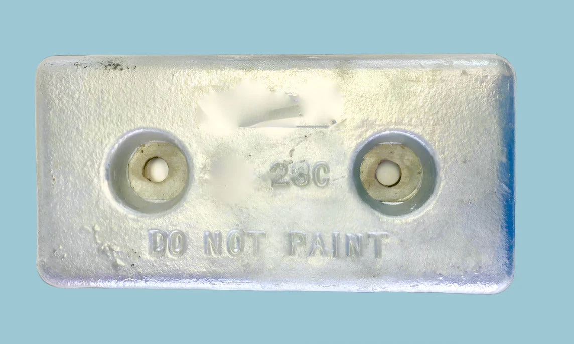 TH-24B ZNGUY24B/Button Hole Bolt-on Zinc Anodes for Marine Construction