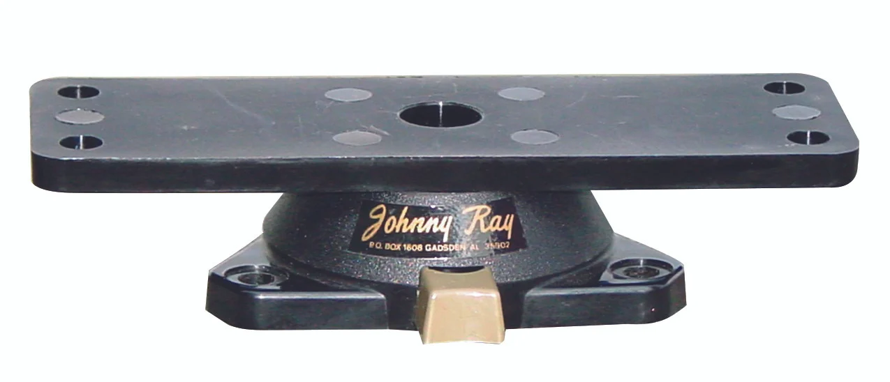 Johnny Ray JR-300 Low Profile Push Button Release Swivel Mount - Full Assembly - JR-300