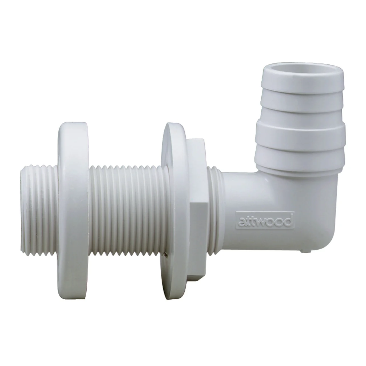 Attwood 3879-3 Thru-Hull Connector -1-1/4 in. - 3879-3