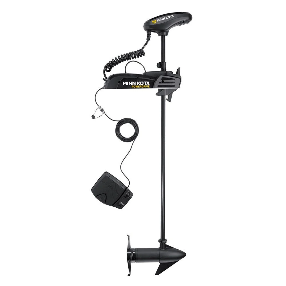 Minn Kota PowerDrive™ 70 Trolling Motor w/Foot Pedal - Dual Spectrum CHIRP - 24V - 70LB - 60" – Marine Boat Replacement Part