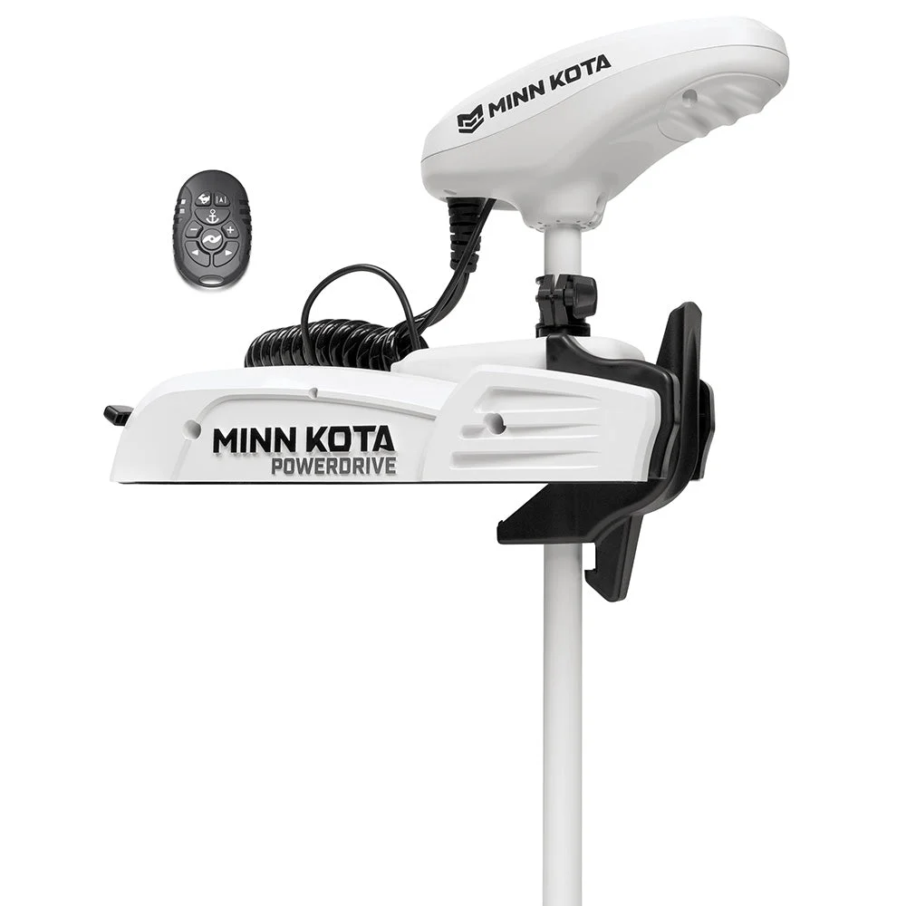 Minn Kota Riptide PowerDrive™ 55 Trolling Motor w/Micro Remote - 12V - 55LB - 54" – Marine Boat Replacement Part