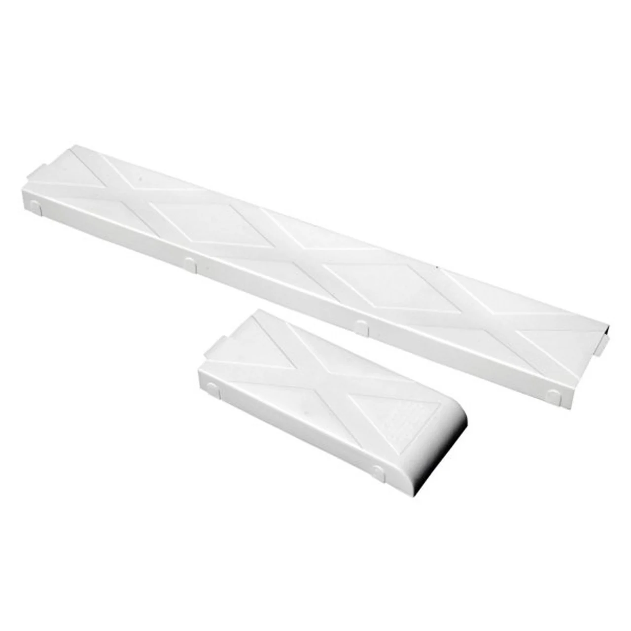 Tie Down Engineering 86296 White Modular Bunk Guide-Ons Fits 2"X6" Bunks Hrdw Included - 86296