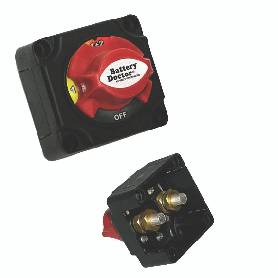 Battery Doctor 20393 Mini Master Battery Disconnect Switch - Dual, 4-Position - 20393