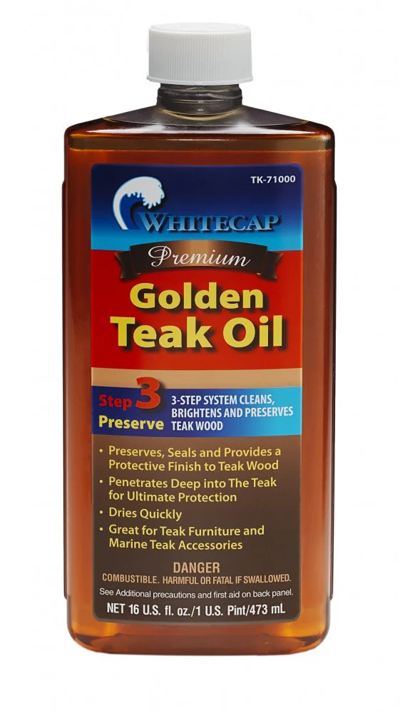 Whitecap Tk-71000 Teak Oil - 16 oz. - TK-71000