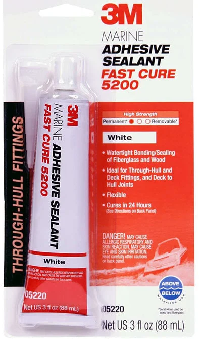 3M Fast Cure 5200 Sealant 3 oz. White