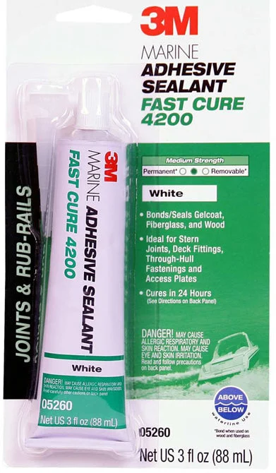 3M Fast Cure 4200 Sealant 3 oz. White