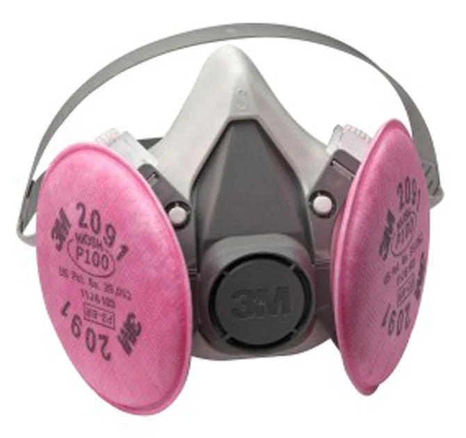 3M P100 Particulate Respirator with Two Filters - Medium