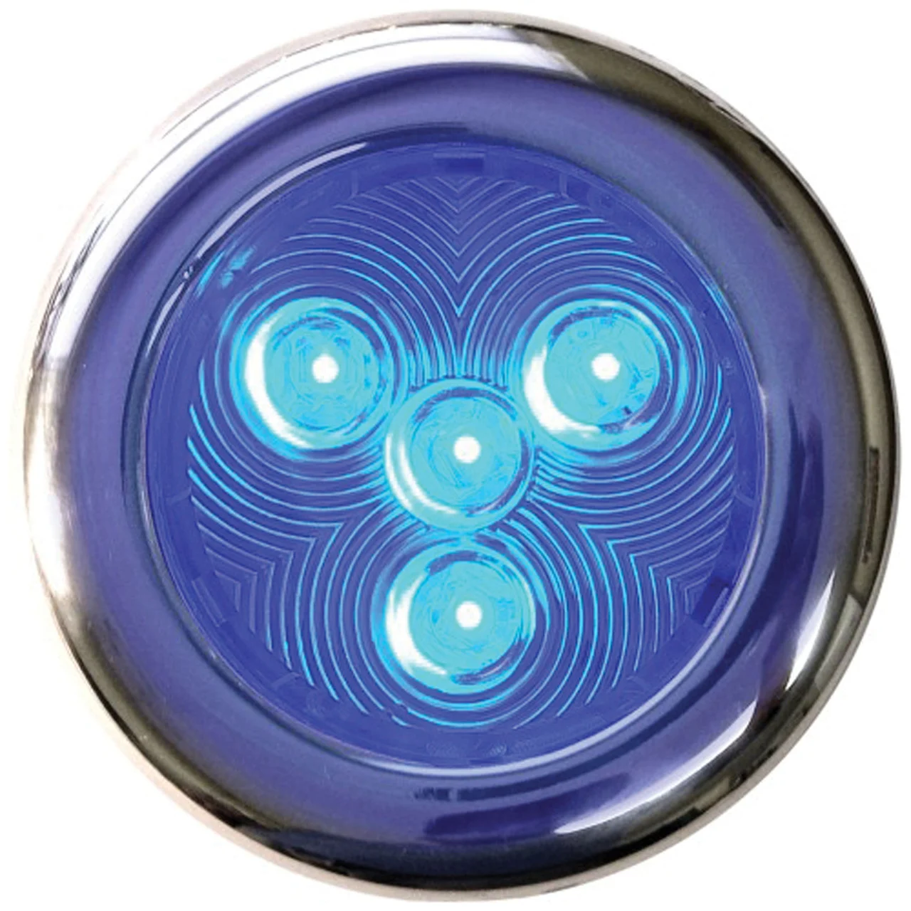 T-H Marine LED-51828-DP Stainless LED Puck Light, 3" - Blue - LED-51828-DP