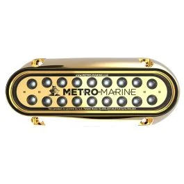 Metro Marine High-Output Elongated Underwater Light W/Intelligent Monochromatic Led'S - Blue, 45 Degree Beam