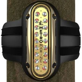 Metro Marine High-Output Vertical Piling Mount Light W/Intelligent Full Spectrum Led'S - Rgbw, 45 Degree Beam