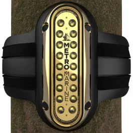 Metro Marine High-Output Vertical Piling Mount Light W/Intelligent Monochromatic Led'S - White, 45 Degree Beam