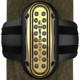 Metro Marine High-Output Vertical Piling Mount Light W/Intelligent Monochromatic Led'S - White, 90 Degree Beam