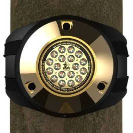 Metro Marine High-Output Piling Mount Underwater Light W/Intelligent Full Spectrum Led'S - Rgbw, 90 Degree Beam