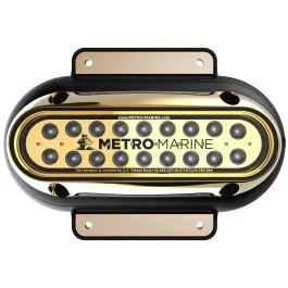 Metro Marine High-Output Elongated Surface Mount Light W/Intelligent Monochromatic Led'S - Blue, 45 Degree Beam