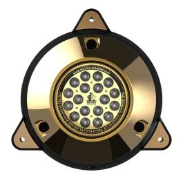 Metro Marine High-Output Surface Mount Underwater Light W/Intelligent Monochromatic Led'S - Aqua, 45 Degree Beam