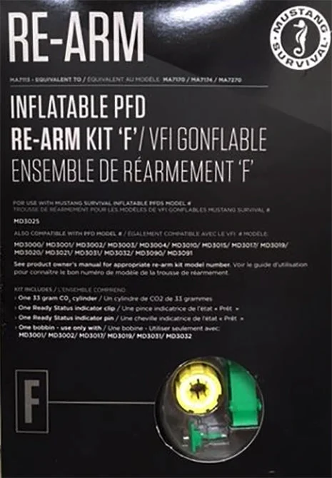 Mustang Re-Arm Kit F - HR Auto/Manual 33g No Bayonet