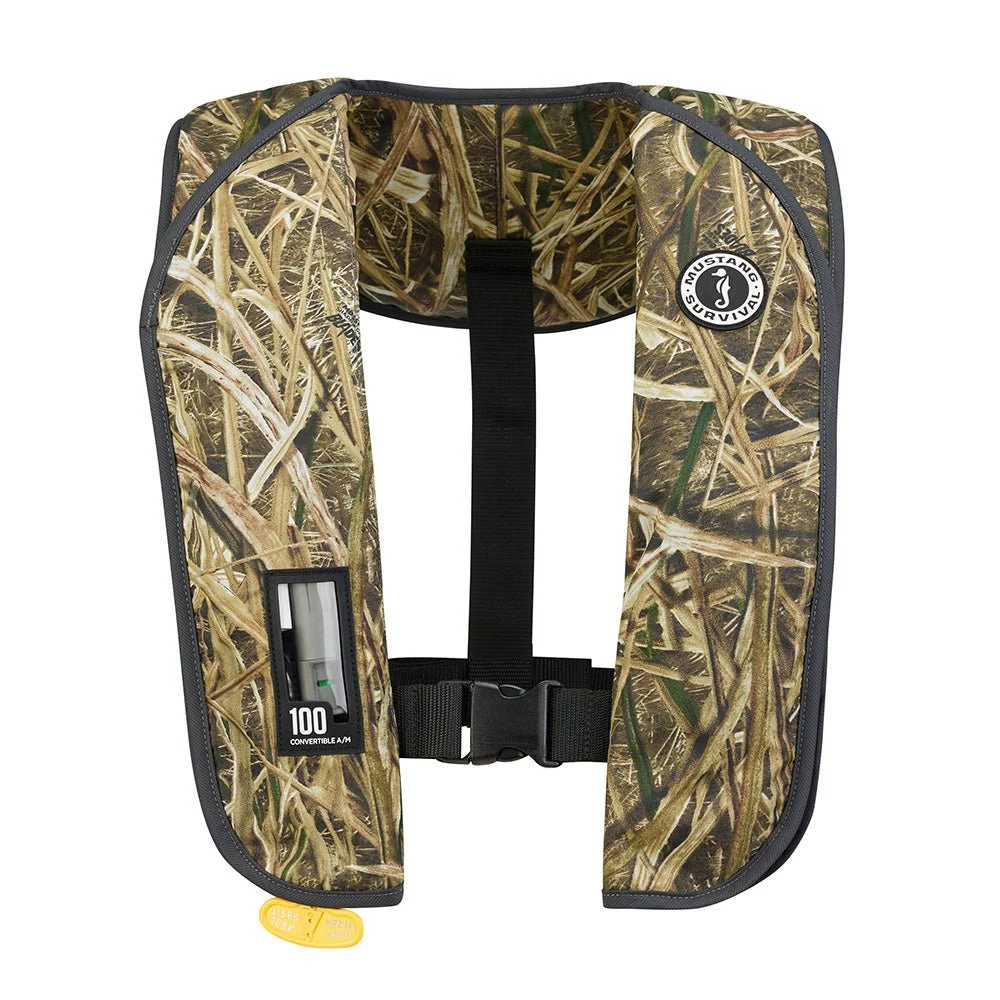 Mustang Survival Mustang MIT 100 Convertible Inflatable PFD - Camo – Marine Boat Replacement Part