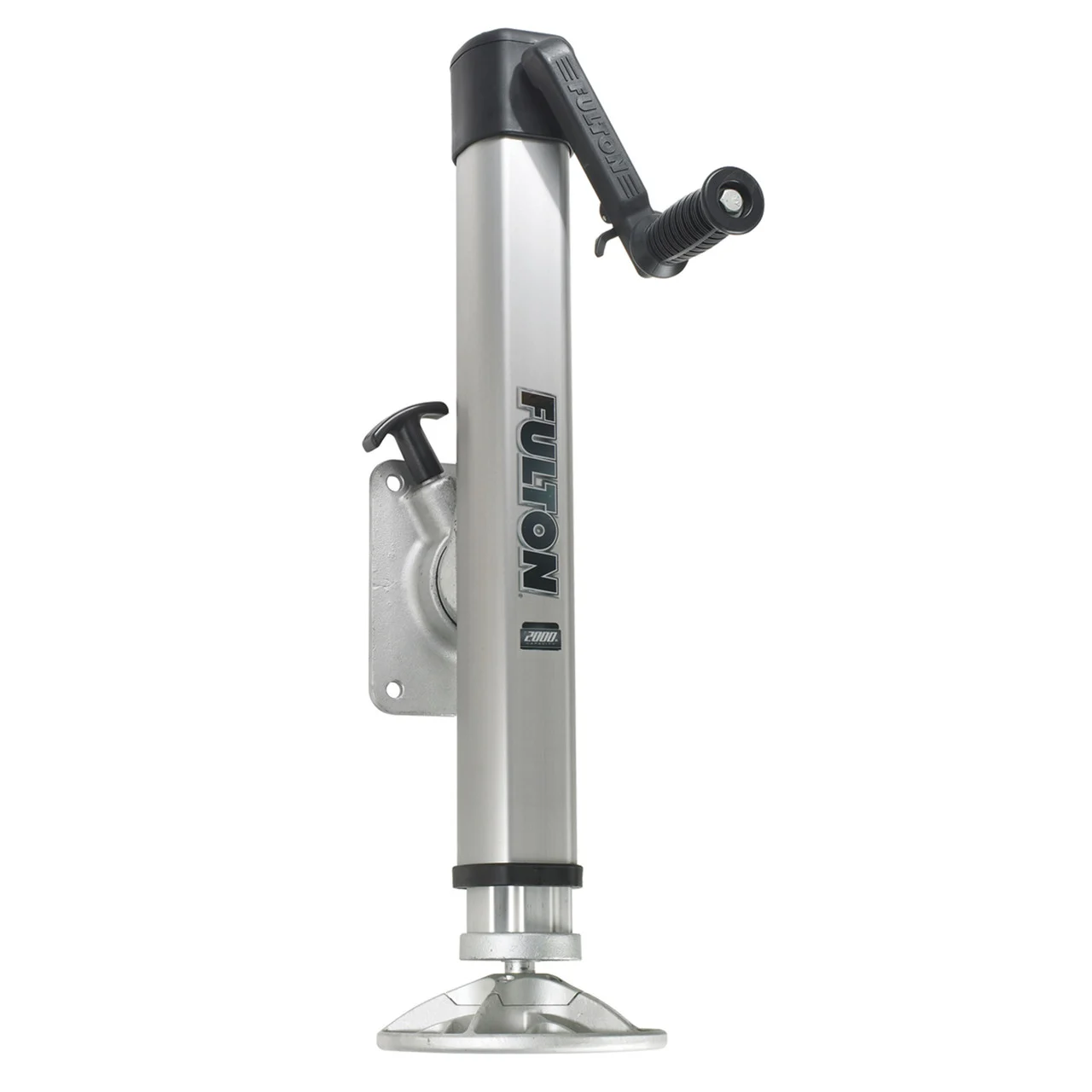 Fulton 1413230134 F2 Swivel Jack with Foot Plate - 2000 lbs. - 1413230134