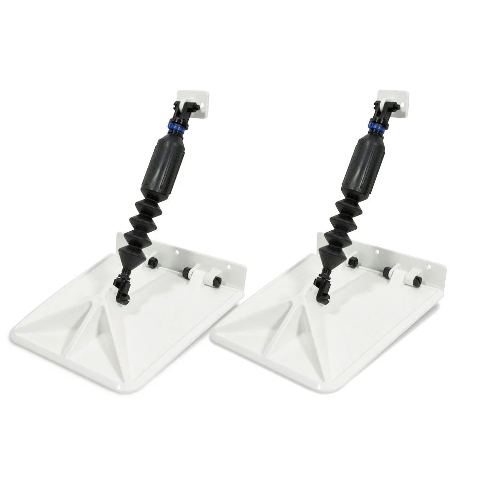 Nauticus 30 - 40hp Smart Tabs SX 9.5” x 10” - f/13-15’ Boat w/30 - 40HP - White