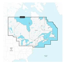 Navionics Naus012r - Canada, East & Great Lakes - Navionics+