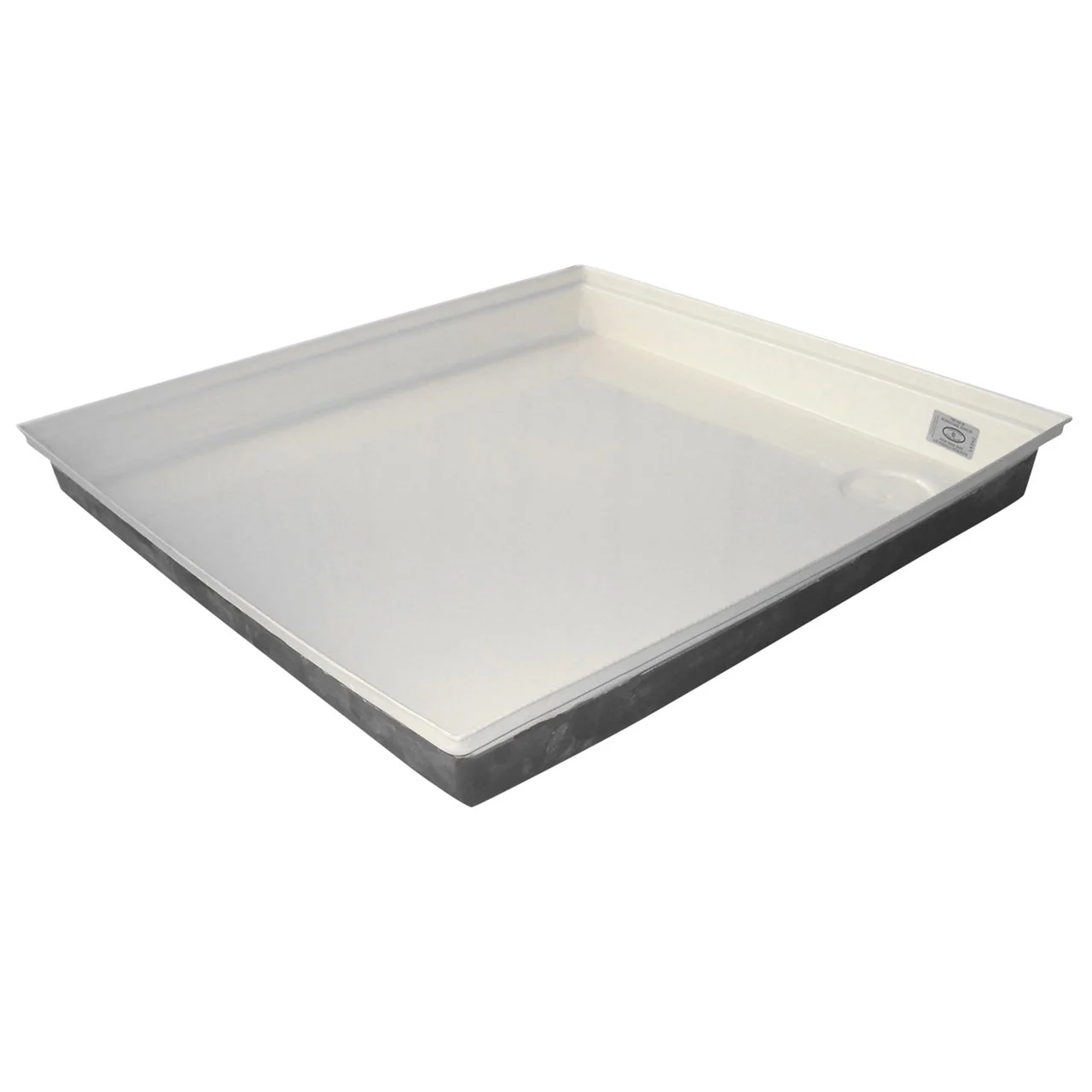 Icon 00461 Shower Pan SP100 - 27" x 24" x 4", Polar White - 461