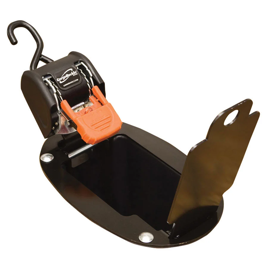CargoBuckle F18804 Retractable Ratchet Tie-Down Flush Mount System - F18804