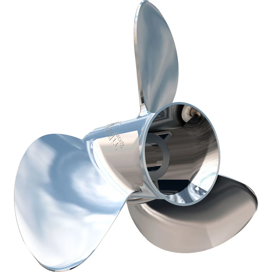 Turning Point Propellers 31211311 Express 3-Blade SS Propellers for 9.9-35hp Engines with 3" GC - 10.375" x 13", RH EX2-1013 - 31211311