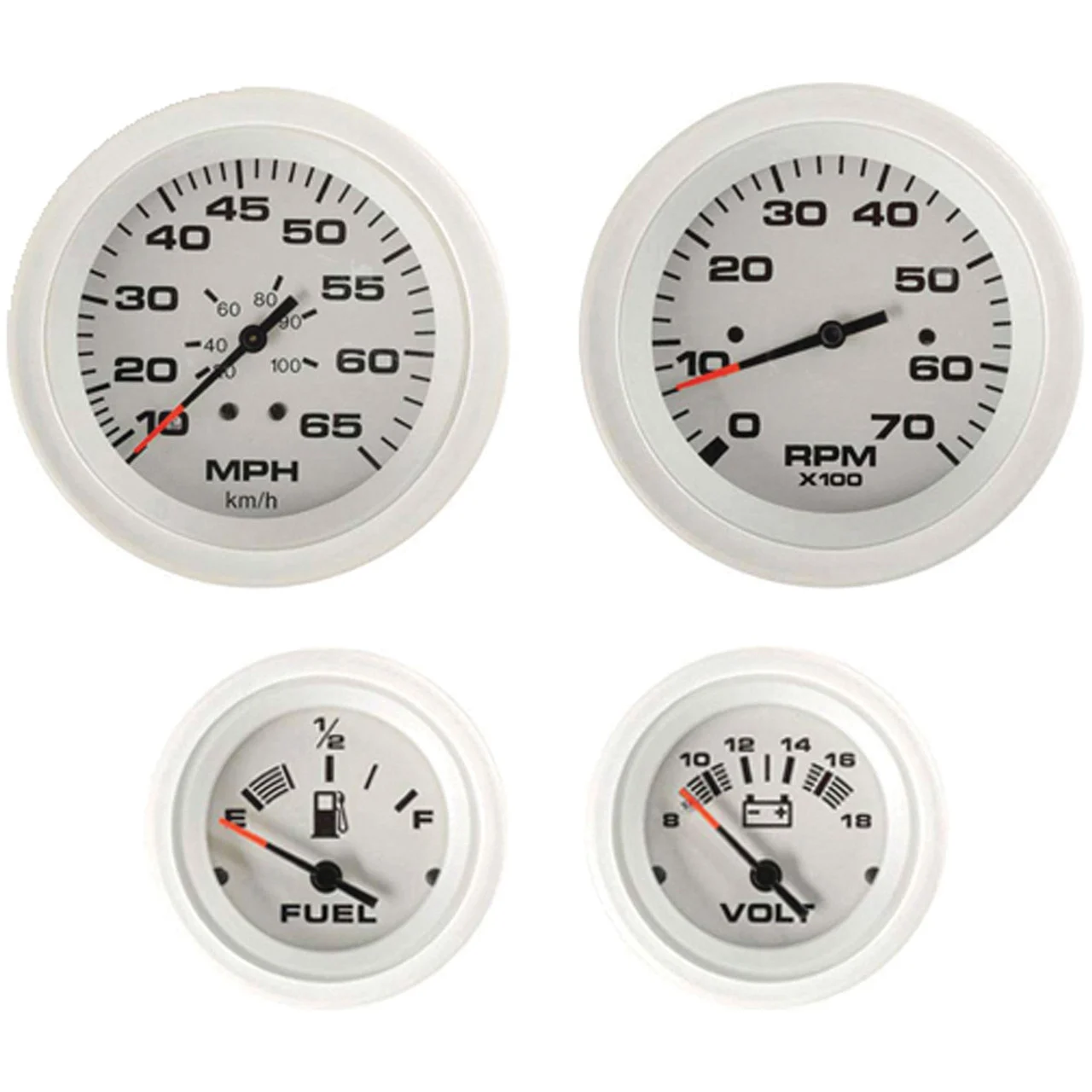 Sierra 68370P Arctic 35 MPH Speedometer Kit - 68370P