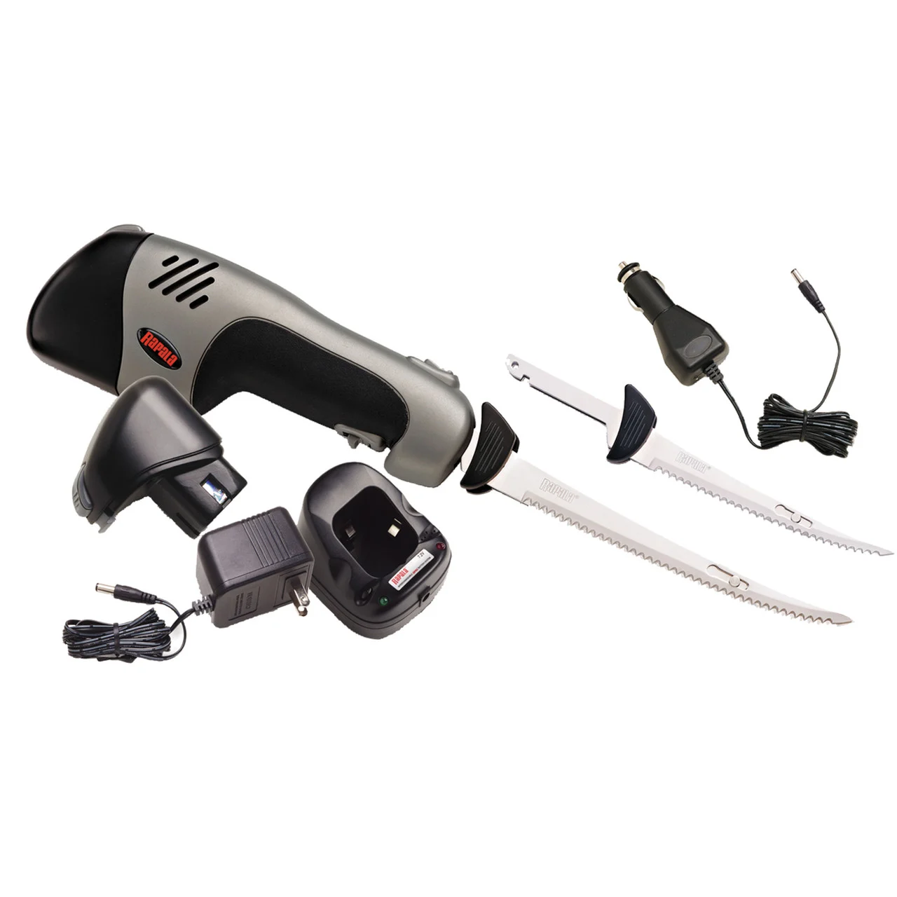 Rapala PGEFR Deluxe Cordless Fillet Knife Set - PGEFR