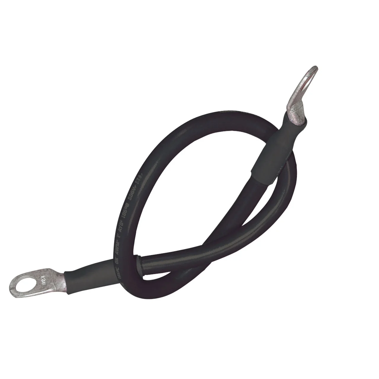 Ancor 189134 Premium Battery Cable Assembly - #4 AWG, Black, 5/16" Stud, 32" Length - 189134