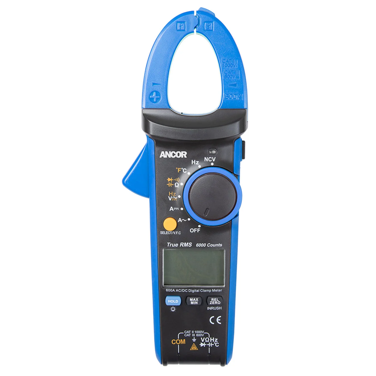 Ancor 703079 True RMS 12 Function Digital Snap-Around Meter - 703079