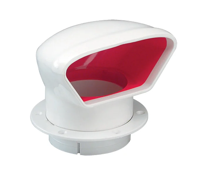 Marinco 3 Inch Snap-In Deluxe Low Profile PVC Cowl Vent
