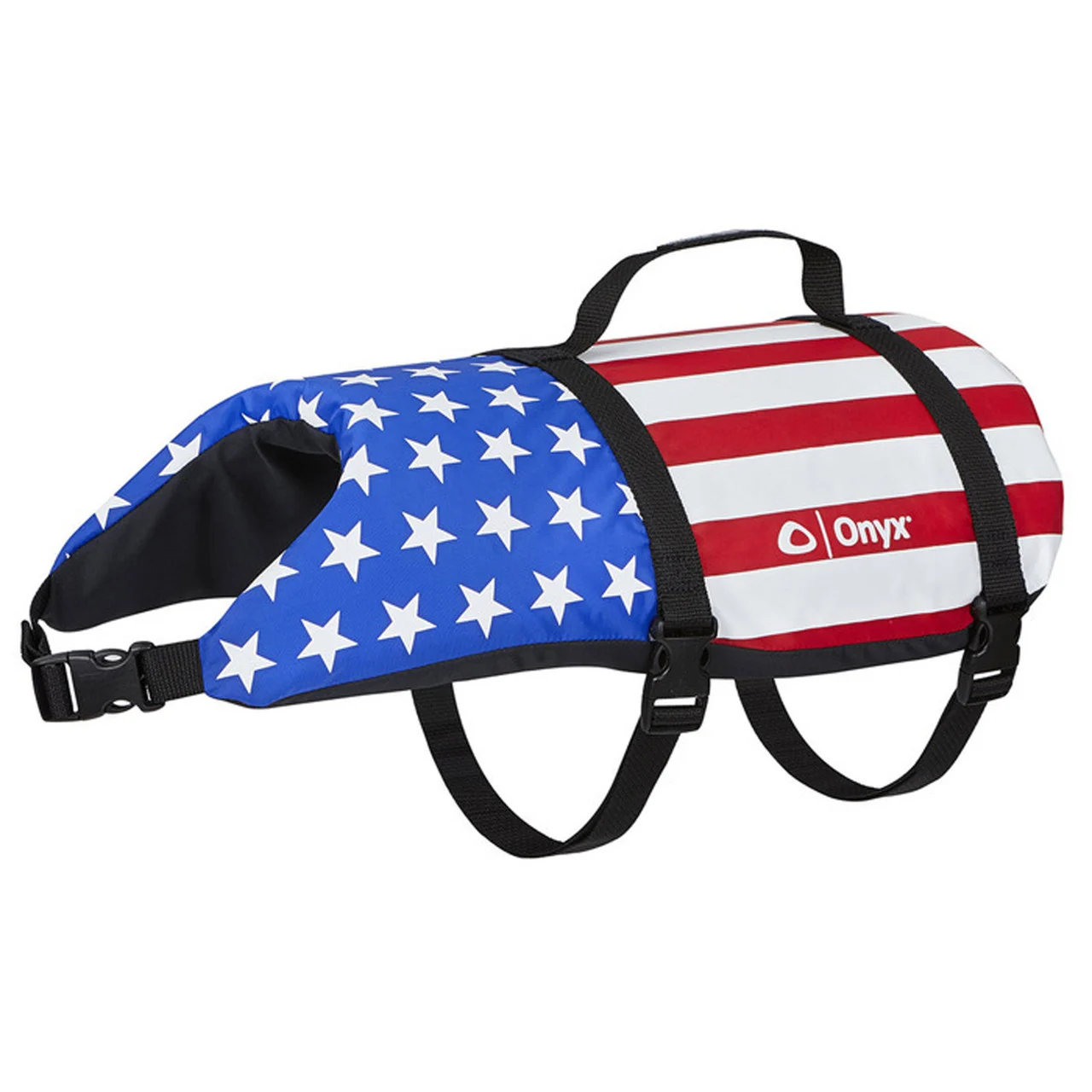Full Throttle 157000-999-010-19 Nylon Pet Vest - X-Small (8-15 lbs.), Stars & Stripes - 157000-999-010-19