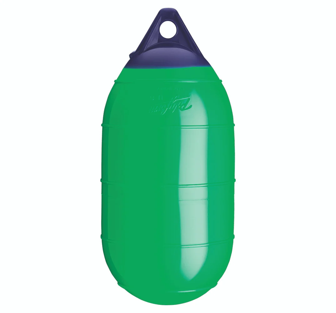 Polyform LD-1 GREEN LD Series Buoy - 8.6" x 19", Green - LD-1 GREEN