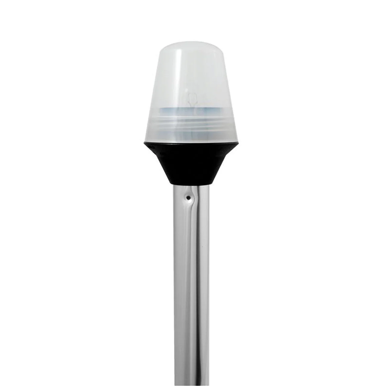 Attwood 5100-54-1 All-Around Frosted Globe Light with 2-Pin Standard Pole - 54 in. - 5100-54-1