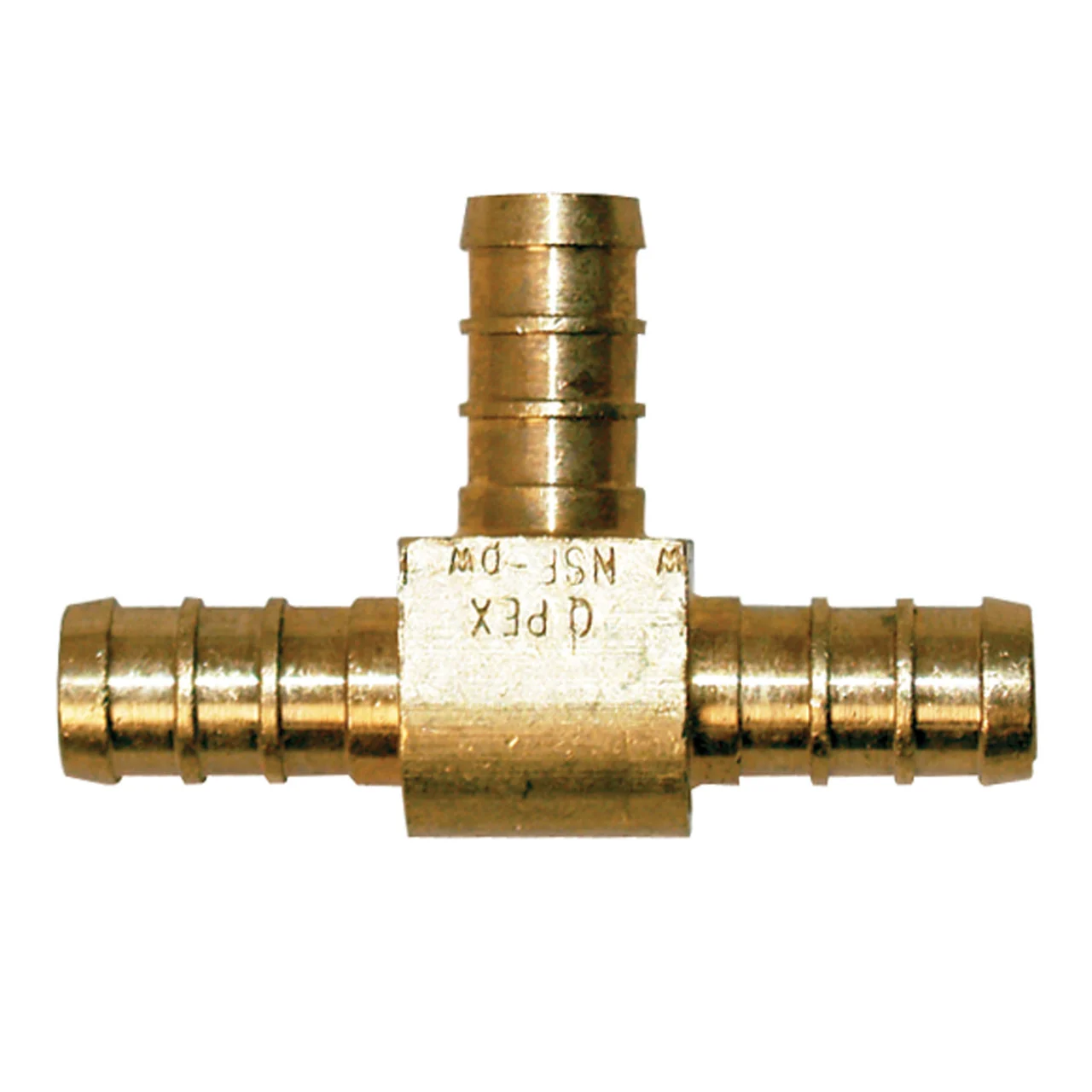 Flair-It 41158 BestPEX Brass Male Reducing Tee - 3/4" x 1/2" x 1/2" - 41158
