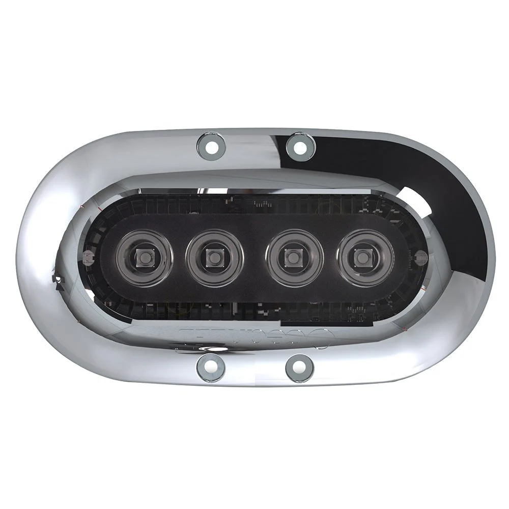 OceanLED X-Series X4 Colours w/Stainless Steel Bezel – Marine Boat Replacement Part