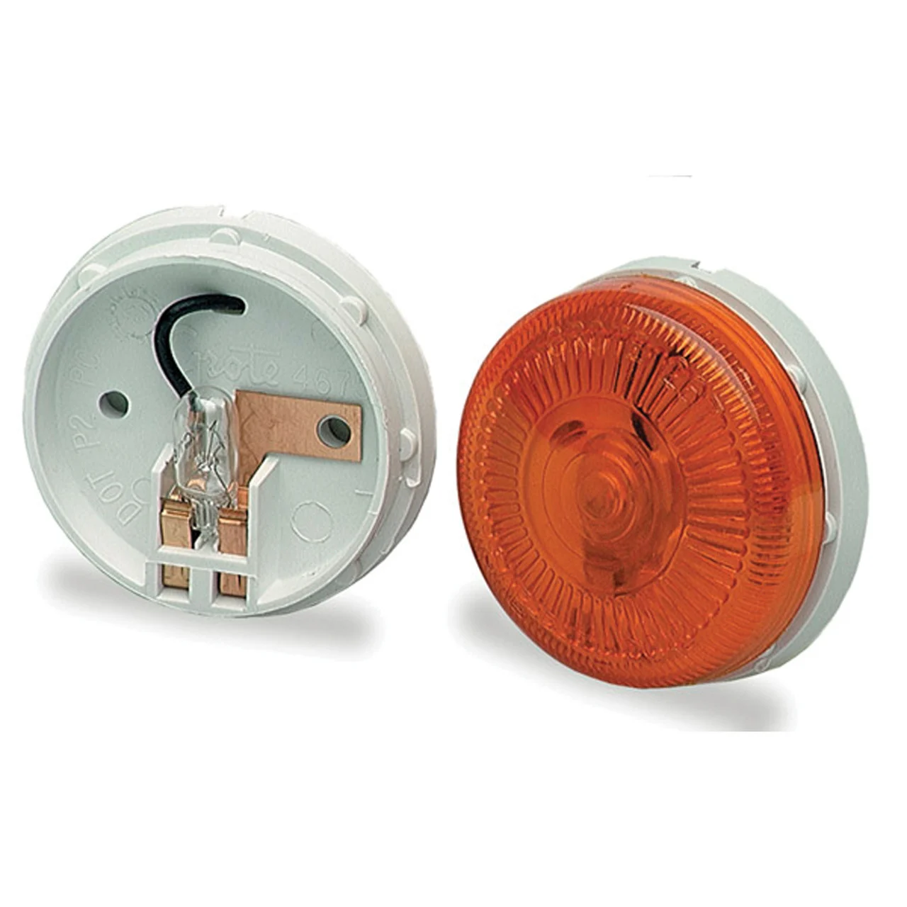 Grote 45413-5 Round Clearance/Marker - Amber Light - 45413-5