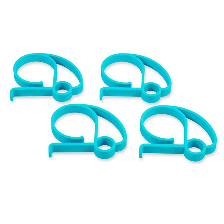 Camco 44004 Tabletop Clamp - Life is Better at the Campsite Retro RV Design, Pack of 4 - 44004