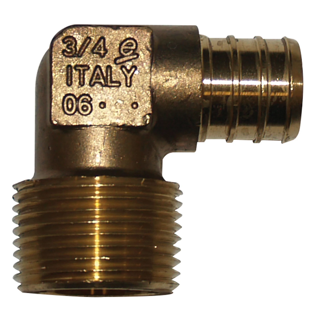 Flair-It 51148 Brass Elbow - 3/4" Barb x 3/4" MPT - 51148