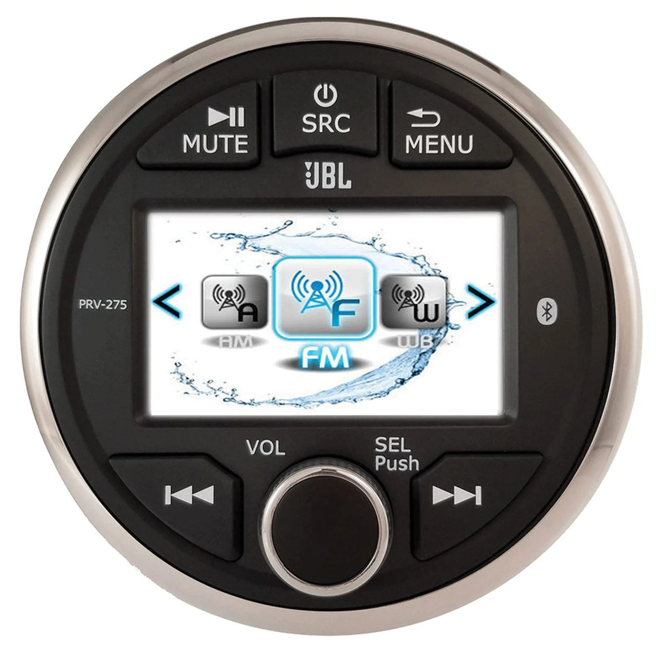 JBL JBL-PRV275 AM/FM/WB/USB Round Digital Bluetooth Receiver - JBL-PRV275