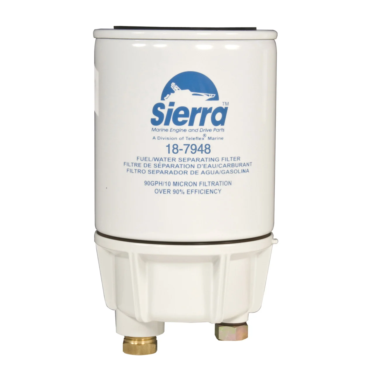 Sierra 18-7969 Replacement Filter and Metal Bowl for Racor Filter - 18-7969