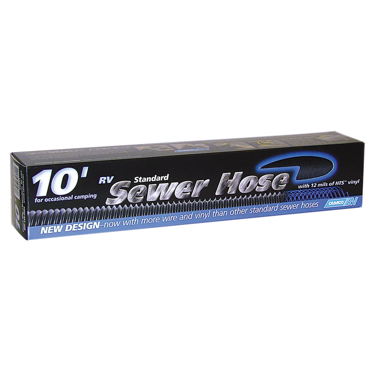 Camco 39601 Standard Sewer Hose - 10' - 39601
